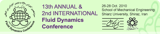 13th Annual and 2nd International Fluid Dynamics Conference